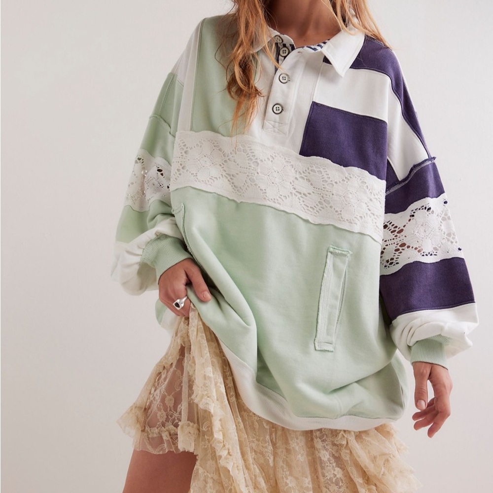 Free People American Dream Polo